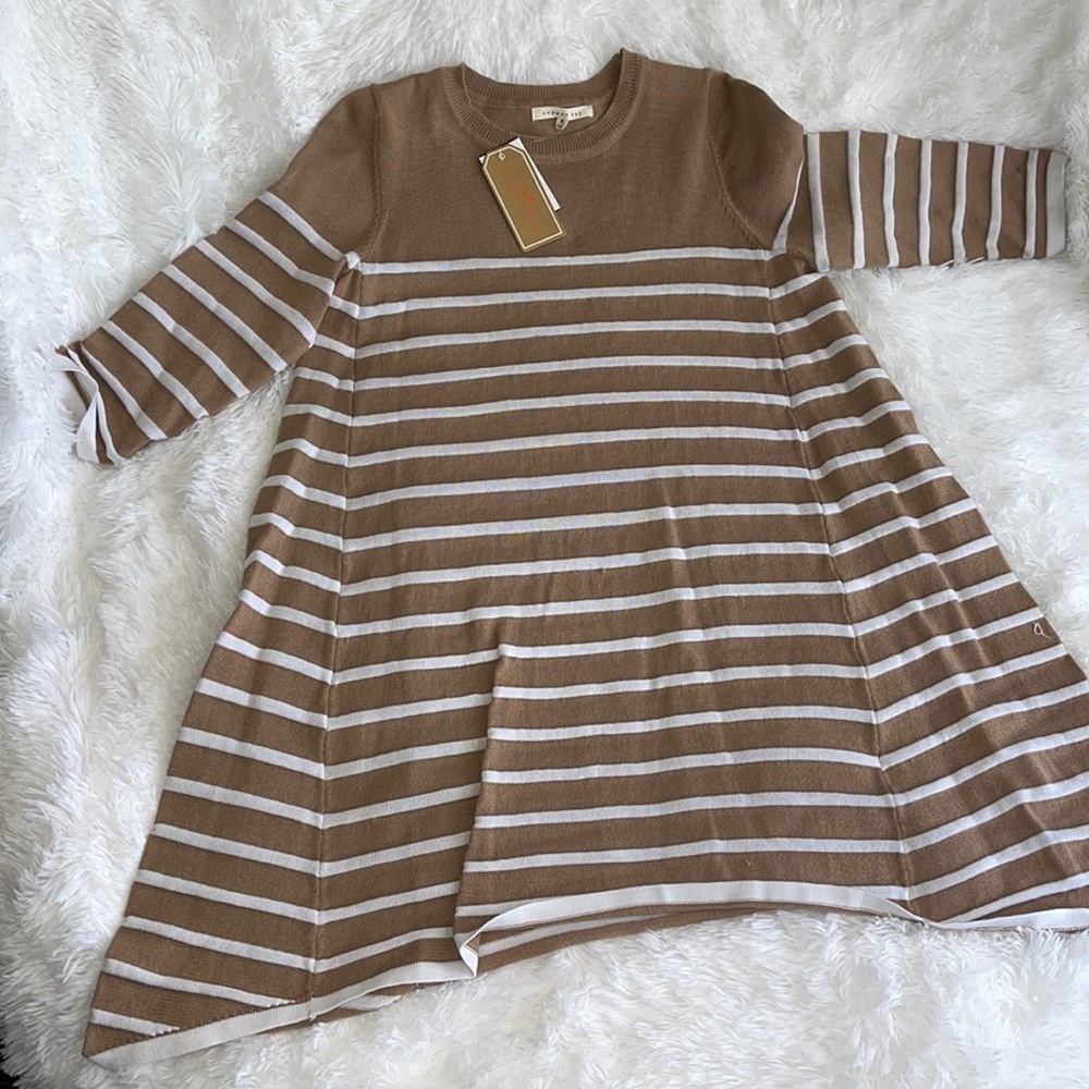 Copper Key Polyester/Nylon Dress